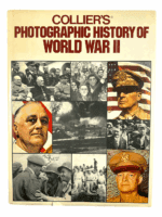 WW2 US Colliers Photographic History Of WW2 Hard Cover Reference Book