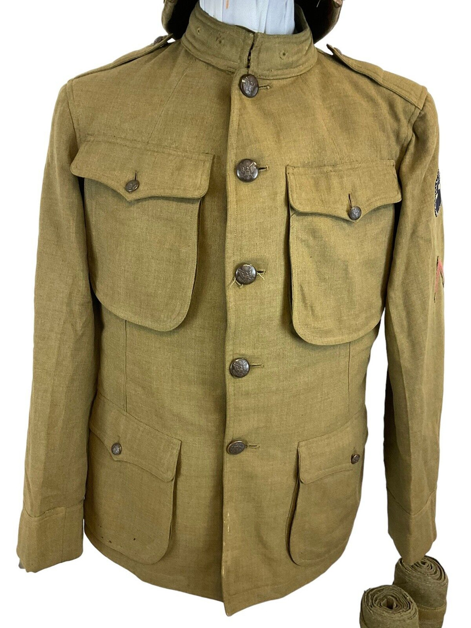 WW1 US AEF Air Service Uniform Grouping 467 Aero Squadron Named WW1 US AEF Air Service Uniform Grouping 467 Aero Squadron Named