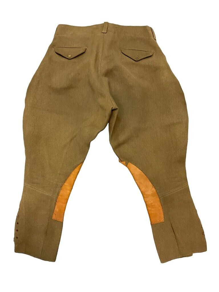 WW1 Canadian Army CEF Whip Cord Riding Breeches Pants Trousers Size 31 Waist WW1 Canadian Army CEF Whip Cord Riding Breeches Pants Trousers Size 31 Waist