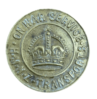 WW1 NZEF New Zealand Transport Lapel Badge Button Hole WW1 NZEF New Zealand Transport Lapel Badge Button Hole