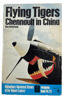 WW2 US USAAF Flying Tigers Chennault in China Ballantines 29 SC Reference Book