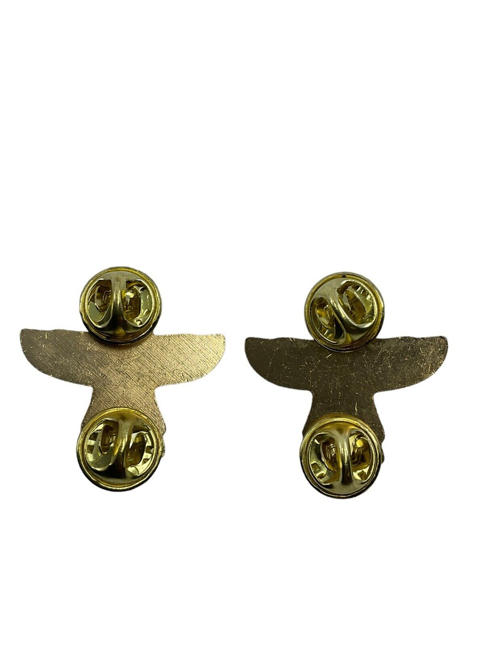 Canadian Military Police MP Trial Issue Collar Badge Insignia Clutch Back Pair Canadian Military Police MP Trial Issue Collar Badge Insignia Clutch Back Pair