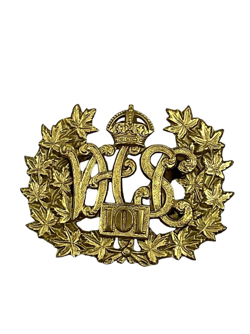 WW1 Canadian Vancouver High School 101 Cadet Buckle WW1 Canadian Vancouver High School 101 Cadet Buckle