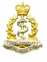 Post 1953 Canadian RCAMC Medical Corps Officers Single Collar