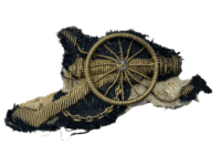 Victorian British Royal Artillery Bullion Embroidered Sleeve Trade Patch Victorian British Royal Artillery Bullion Embroidered Sleeve Trade Patch