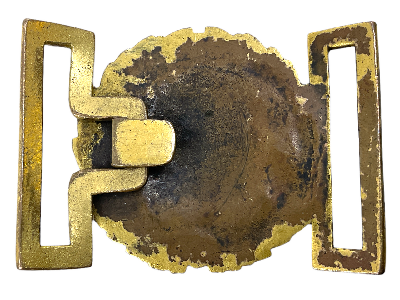 Victorian British RN Royal Navy Officers Gilt Brass Belt Buckle Victorian British RN Royal Navy Officers Gilt Brass Belt Buckle