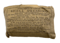 WW2 Australian Johnson and Johnson Shell Dressing 1942 Large