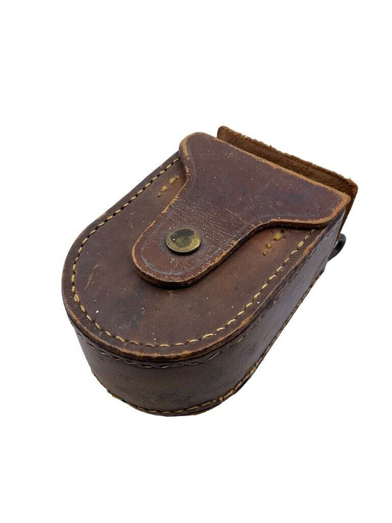 WW1 US AEF Marching Compass and Leather Case WW1 US AEF Marching Compass and Leather Case
