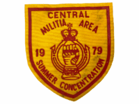 Canadian Armoured Corps Central Militia Area 1979 Summer Concentration Patch