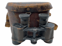 WW1 Imperial German Officers Private Purchase Binoculars DF6x & Leather Case