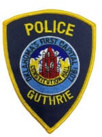 US Guthrie Oklahoma Police Patch