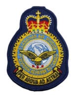 Canadian Forces RCAF 1st Canadian Air Division Heraldic Colour Squadron Crest