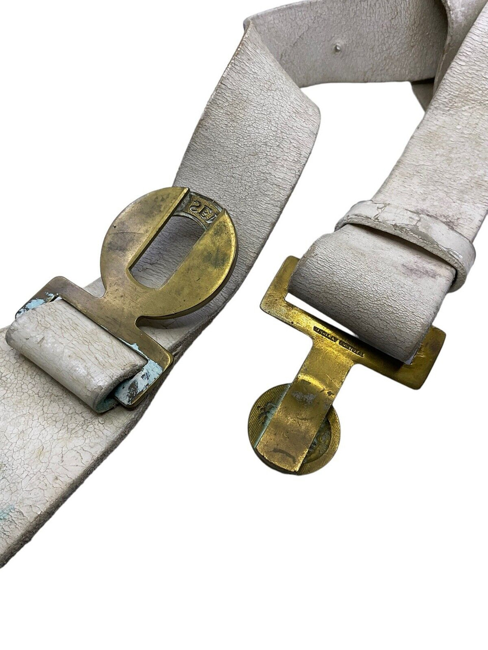 Canadian RHLI Hamilton Light Infantry Buff Leather Belt Buckle & Frog Canadian RHLI Hamilton Light Infantry Buff Leather Belt Buckle & Frog