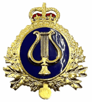 Canadian Forces Bandsman Cap Badge Insignia