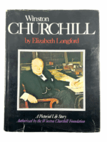 British Winston Churchill Pictorial Life Story Hard Cover Reference Book