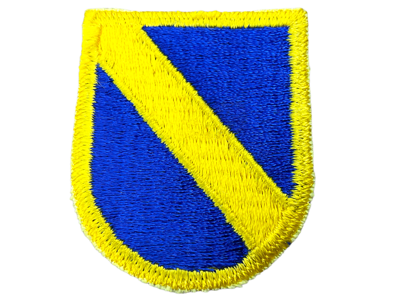 US Army Special Forces Airborne 445thn Beret Flash Patch Blue Yellow US Army Special Forces Airborne 445thn Beret Flash Patch Blue Yellow