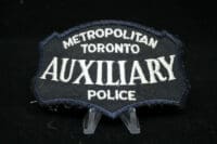 Metro Toronto Auxiliary Police Patch Metro Toronto Auxiliary Police Patch