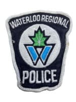 Canadian Waterloo Ontario Regional Police Patch Canadian Waterloo Ontario Regional Police Patch