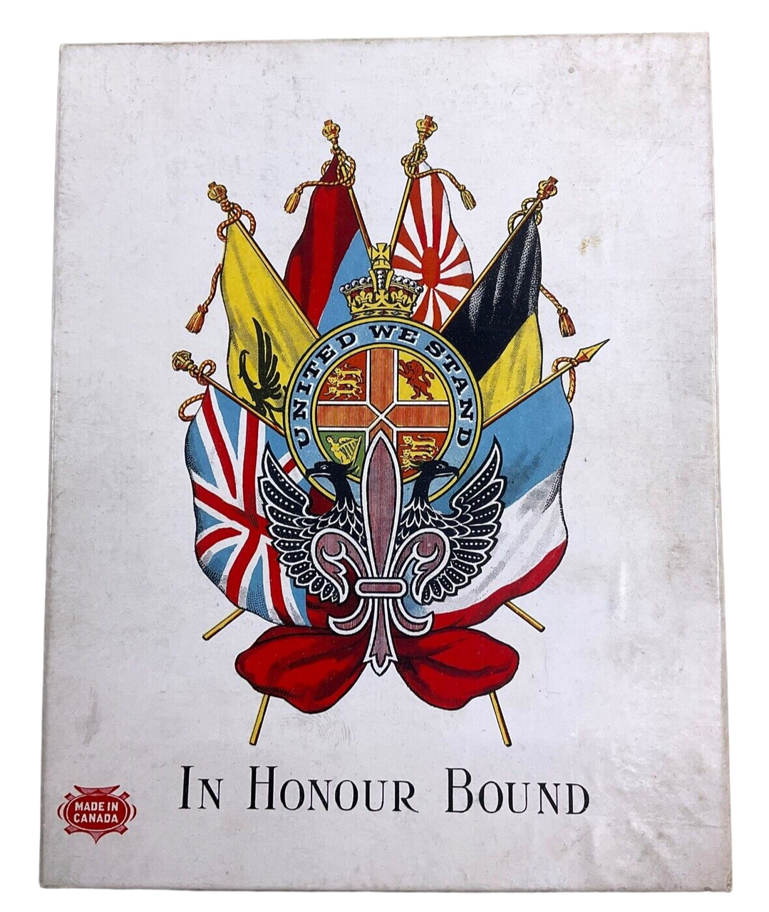 WW1 Canadian CEF In Honour Bound Writing & Envelope Set In Box WW1 Canadian CEF In Honour Bound Writing & Envelope Set In Box