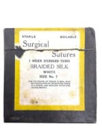 WW2 US Army Medical Corps Surgical Sutures Braided Silk Box EMPTY WW2 US Army Medical Corps Surgical Sutures Braided Silk Box EMPTY