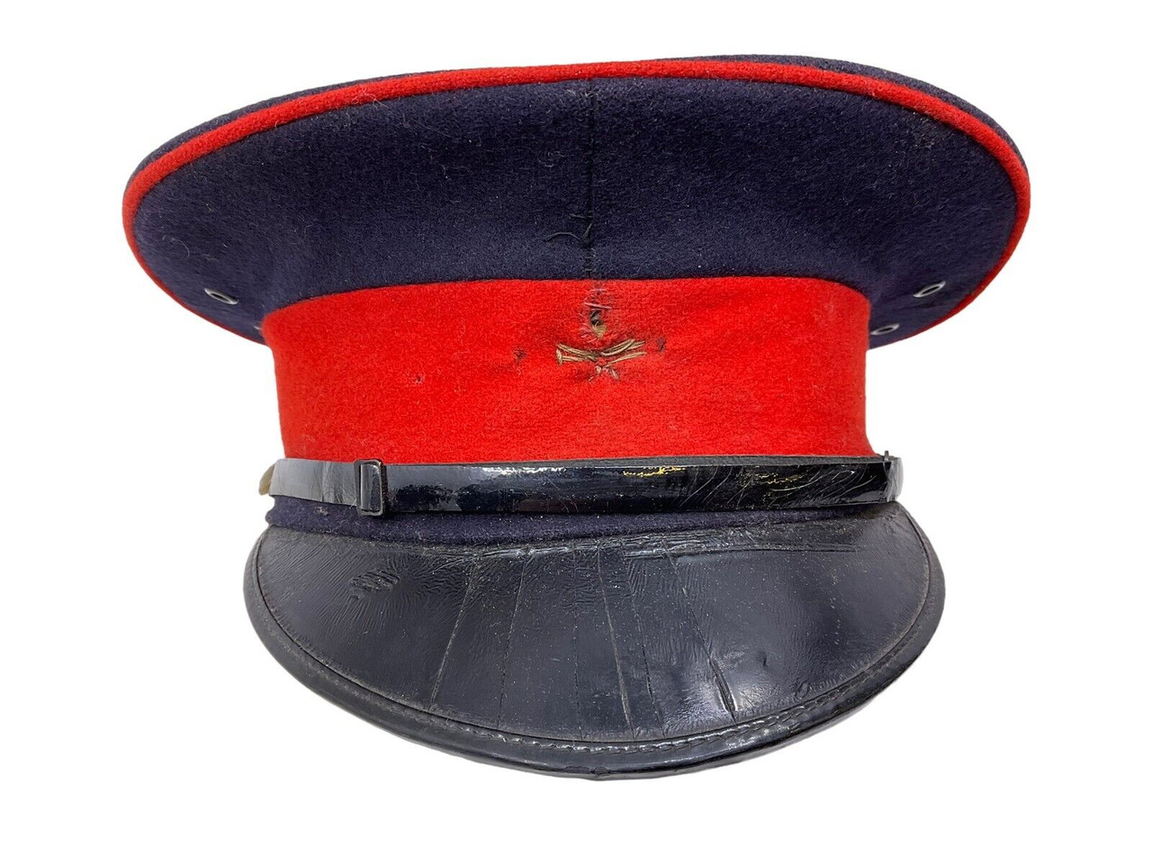 Canadian Dress Peak Cap Scully Made Size 7 Canadian Dress Peak Cap Scully Made Size 7