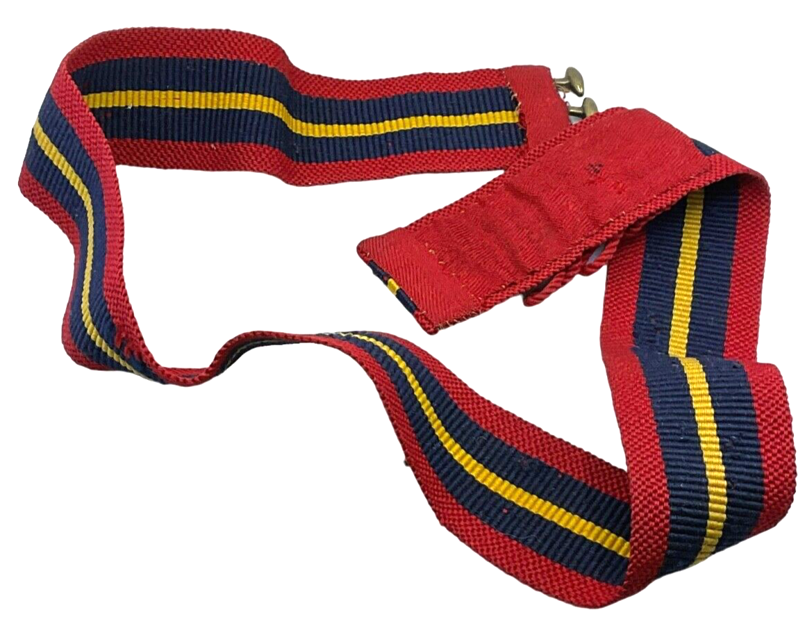 British Royal Regiment Of Artillery Stable Belt 36 Waist British Royal Regiment Of Artillery Stable Belt 36 Waist