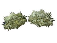 Canadian The Midland Regiment Collar Badge Insignia Pair Canadian The Midland Regiment Collar Badge Insignia Pair