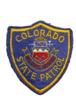 US Colorado State Police Patch 1
