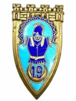 French France 19 Engineers Badge Insignia Unknown 4