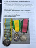 British Crimean War Medal Group French Medal Colour Sgt 79th Cameron Highlanders