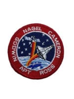 US NASA Space Shuttle Goodwin Apt Ross Cameron Nagel Space Patch 2