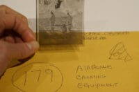 WW2 British Airborne Para Carrying Equipment Original Negative #179