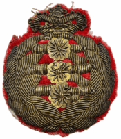 British Victorian Royal Artillery Bullion Wire Prize Badge Patch British Victorian Royal Artillery Bullion Wire Prize Badge Patch