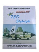 US USN Navy Douglas F3D Skyknight Naval Fighters No 4 Softcover Reference Book