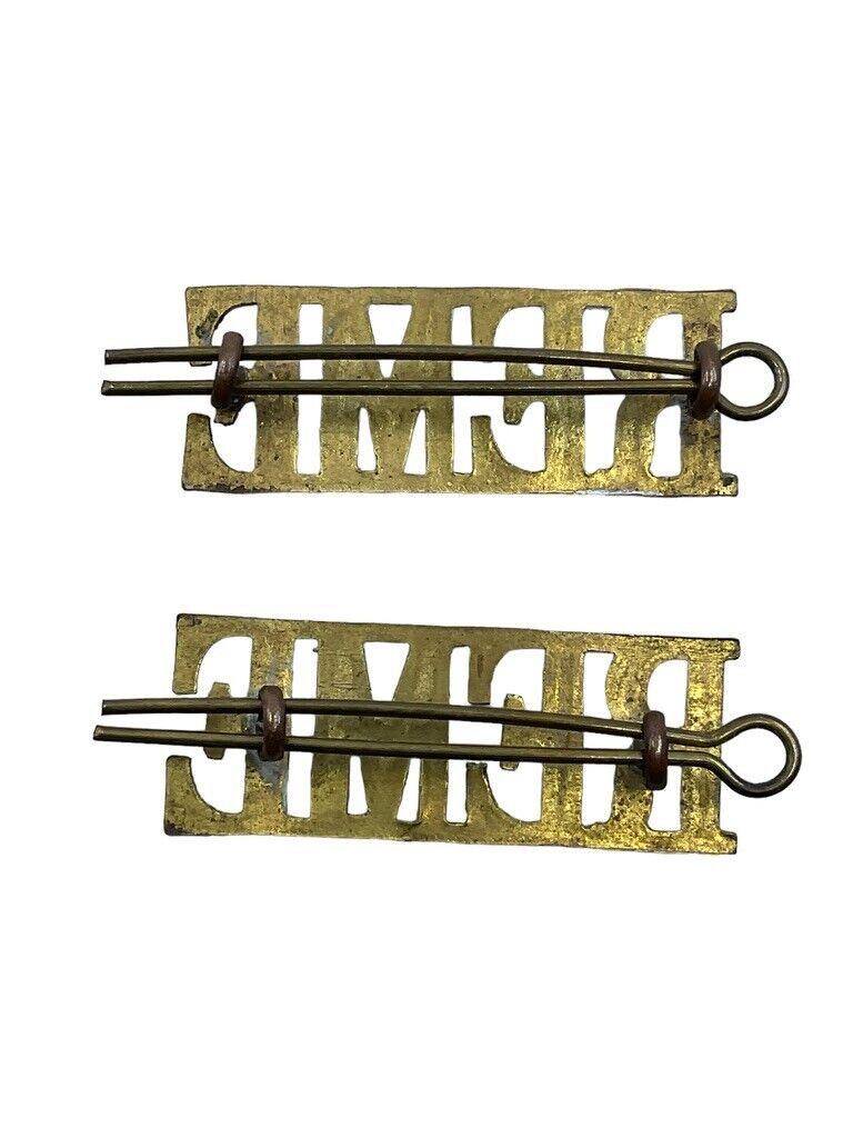 WW2 British REME Royal Electrical Mechanical Engineers Shoulder Titles Pair WW2 British REME Royal Electrical Mechanical Engineers Shoulder Titles Pair