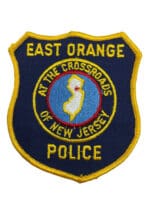 US East Orange New Jersey Police Patch