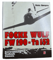 WW2 German Luftwaffe Focke Wulf FW 190 Ta 152 GERMAN TEXT HC Reference Book