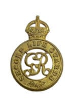 WW1 British Second Life Guards Regiment Cap Badge