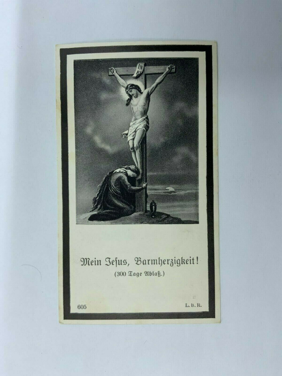 WW2 German Franz Xaver Daszberger Motorized Infantry Regiment Death Card WW2 German Franz Xaver Daszberger Motorized Infantry Regiment Death Card