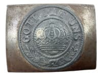 WW1 Imperial German Prussian Belt Buckle Steel 2