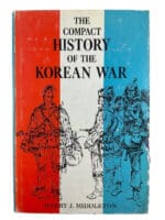 US The Compact History of the Korean War H J Middleton Hardcover Reference Book
