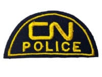 Canadian National CN Railway Police Patch Canadian National CN Railway Police Patch
