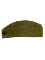 WW1 US AEF Wedge Cap Side Cap Wool With Aviation Insignia Named