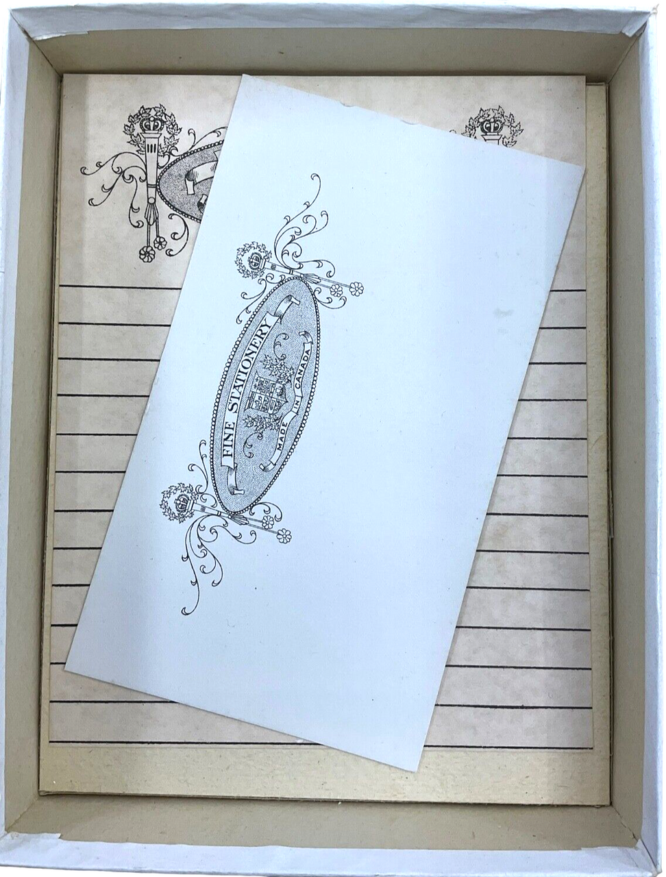 WW1 Canadian CEF In Honour Bound Writing & Envelope Set In Box WW1 Canadian CEF In Honour Bound Writing & Envelope Set In Box