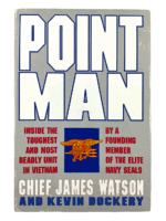 Vietnam War US Navy Seal Point Man Hard Cover Reference Book