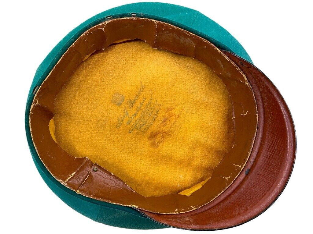 WW1 Imperial German Kurassier Regiment 7 Peak Cap Hat Size 7 1/4 WW1 Imperial German Kurassier Regiment 7 Peak Cap Hat Size 7 1/4