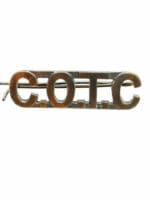 WW2 Canadian COTC Officers Training Corps Shoulder Title Single