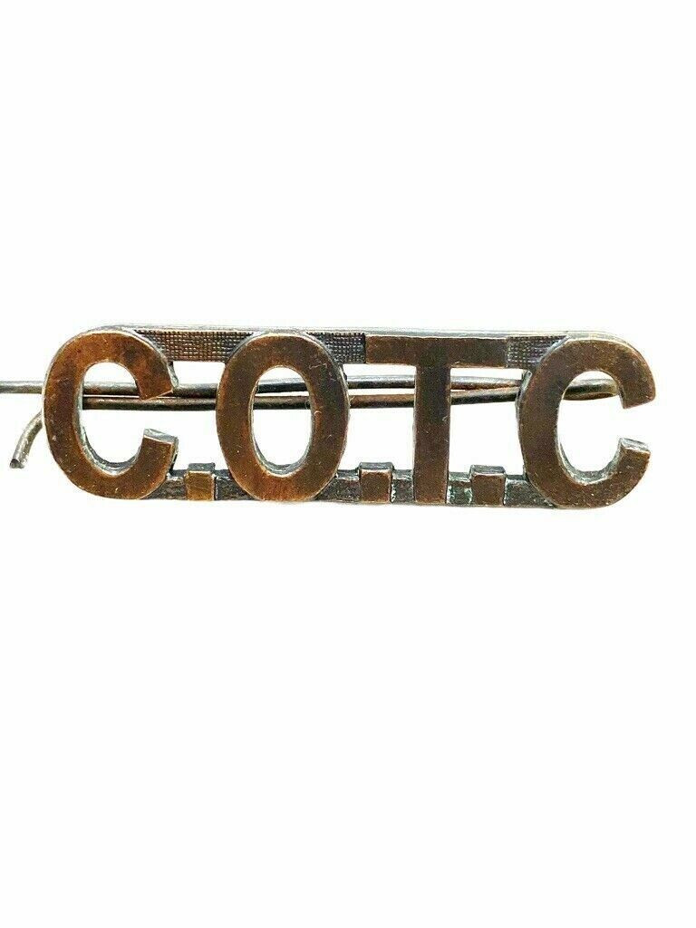 WW2 Canadian COTC Officers Training Corps Shoulder Title Single WW2 Canadian COTC Officers Training Corps Shoulder Title Single