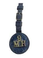Canadian Militia 9th Mississauga Horse Bridle Martingale Fob Canadian Militia 9th Mississauga Horse Bridle Martingale Fob