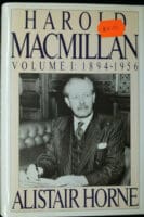 Britain Post War Harold MacMillian   Reference Book